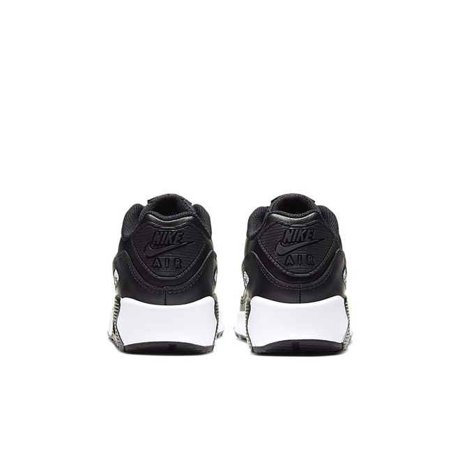 Afbeelding van Nike Air Max 90 Kids Leather Black White