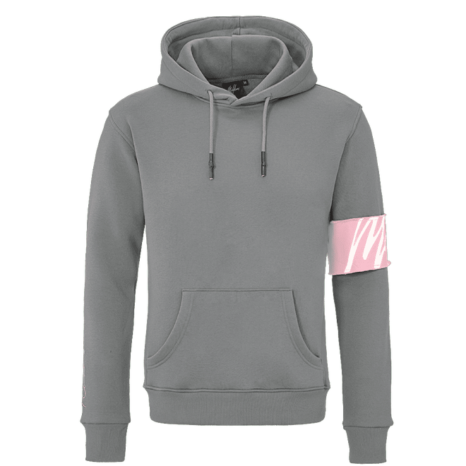 Afbeelding van Malelions Captain Tracksuit Matt Grey Pink