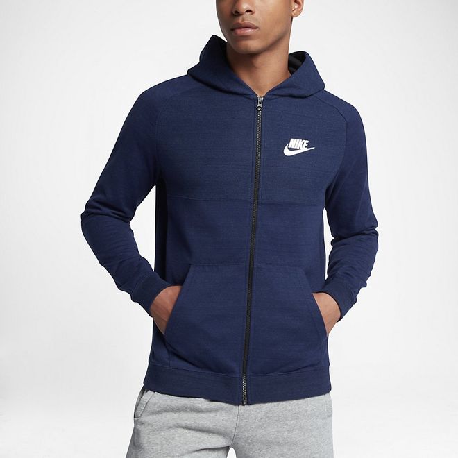 Afbeelding van Nike Sportswear Advance 15 Hoodie Blue Heather