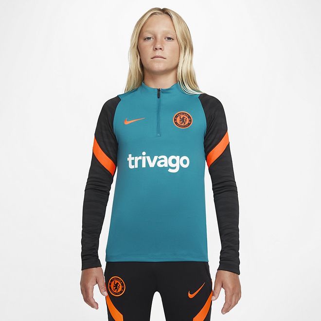 Afbeelding van Chelsea FC Strike Set Kids Black Hyper Crimson