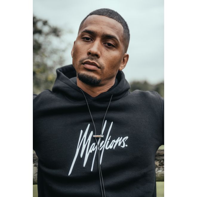Afbeelding van Malelions Essentials Hoodie Set Black