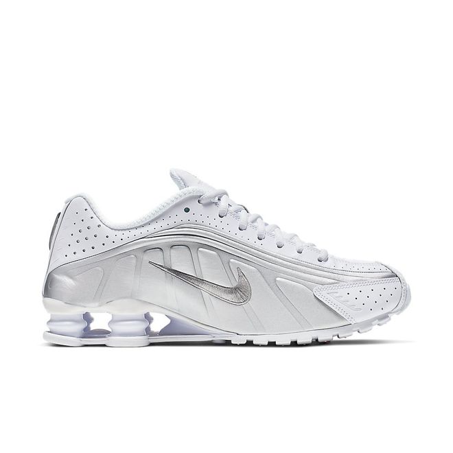 Afbeelding van Nike Shox R4 White Silver