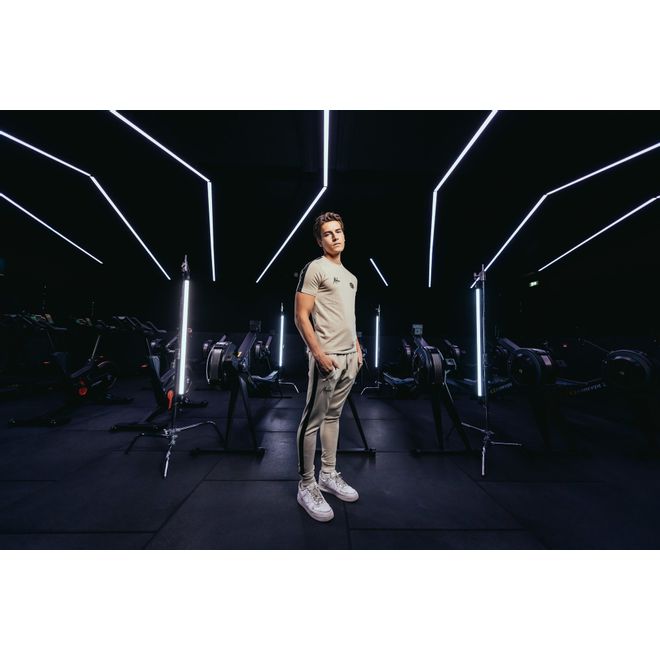 Afbeelding van Malelions Sport Academy Trackpants Sand Black