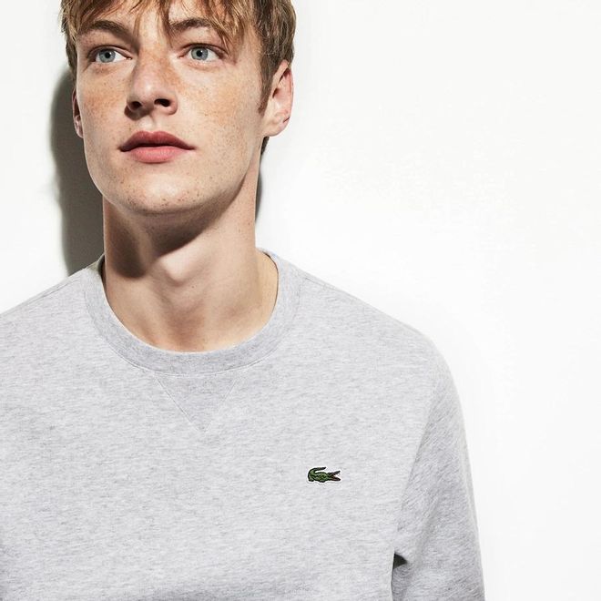 Afbeelding van Lacoste Sweater Gevlamd Grijs