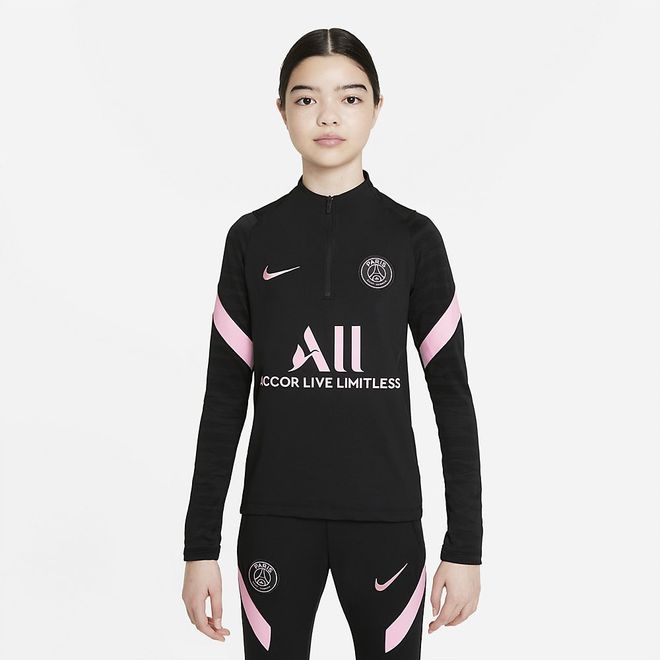 Afbeelding van Paris Saint-Germain Strike Set Kids Black Arctic Punch