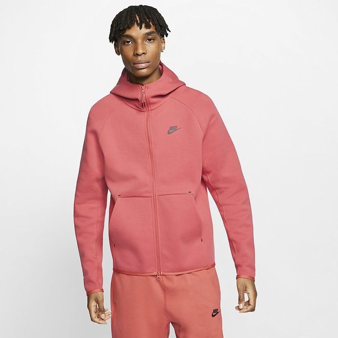 Afbeelding van Nike Sportswear Tech Fleece Hoodie Pueblo Red
