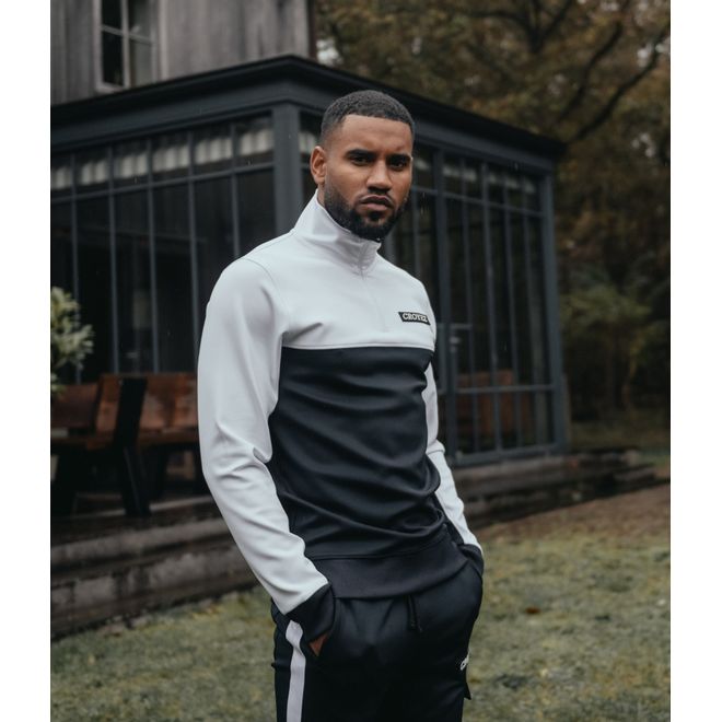 Afbeelding van Croyez Quarterzip Set Navy White