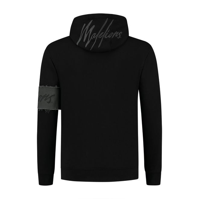 Afbeelding van Malelions Captain Hoodie Black Antra