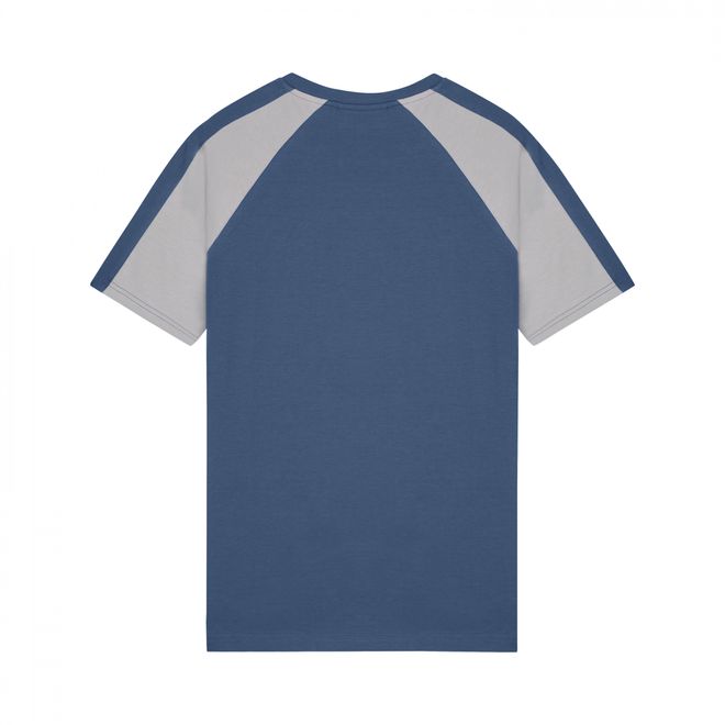Afbeelding van Malelions Sport Striker T-Shirt + Short Set Navy Grey