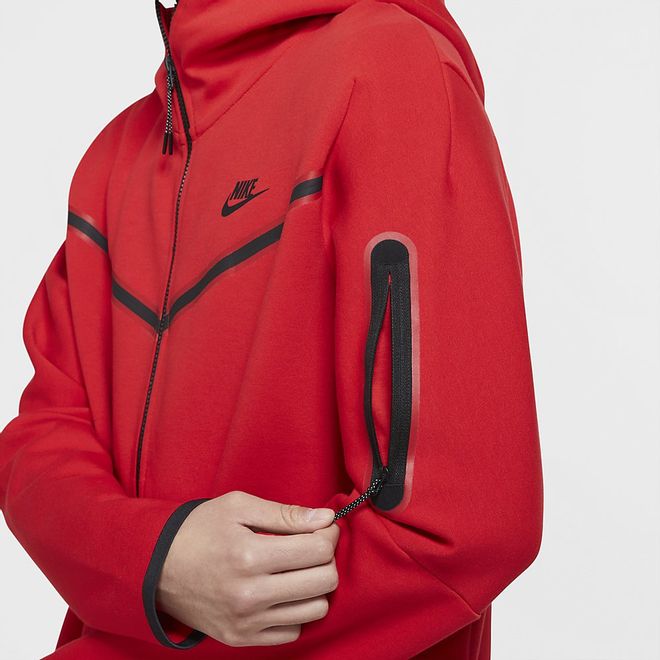 Afbeelding van Nike Sportswear Tech Fleece Hoodie University Red