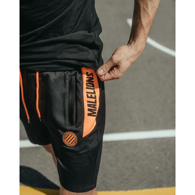 Afbeelding van Malelions Sport Coach Set Black Neon Orange
