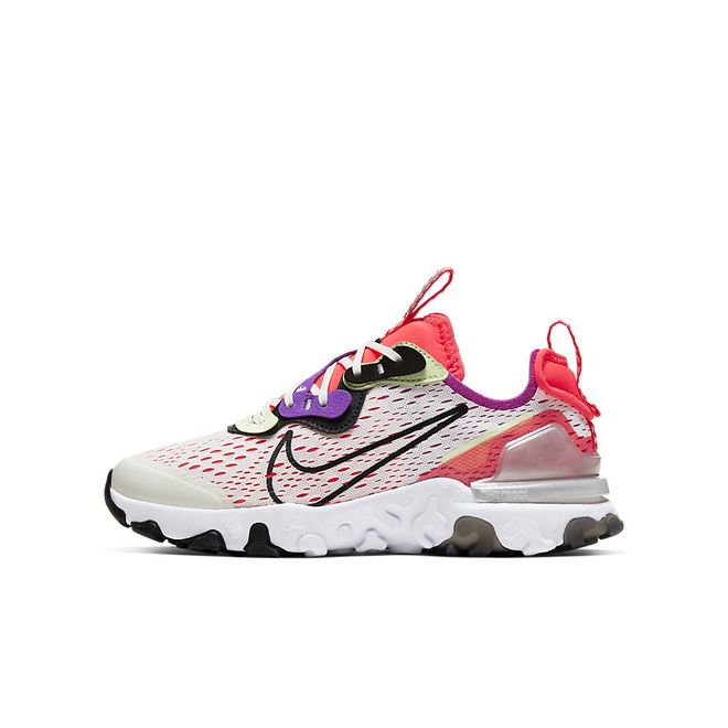 Afbeelding van Nike React Vision Kids White Black Crimson