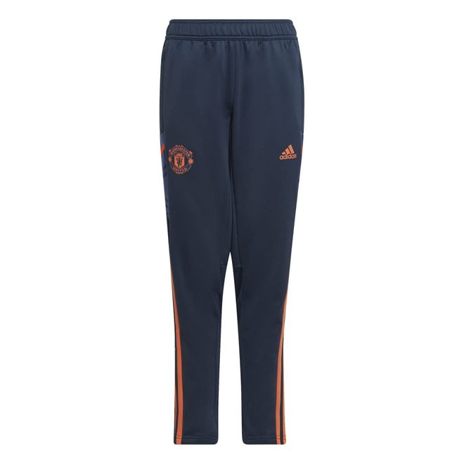 Afbeelding van Manchester United Condivo 22 Training Longsleeve Set Kids Crew Blue