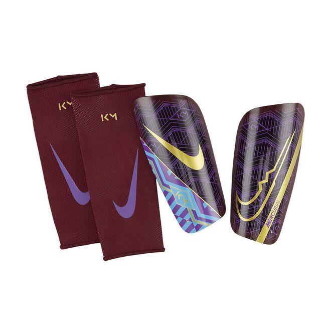 Afbeelding van Nike Mercurial Lite KM Scheenbeschermers Dark Beetroot