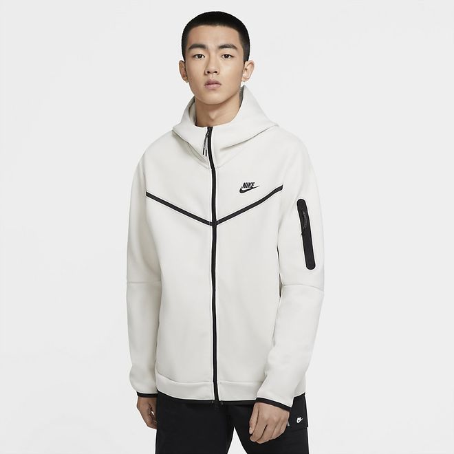 Afbeelding van Nike Sportswear Tech Fleece Hoodie Light Bone