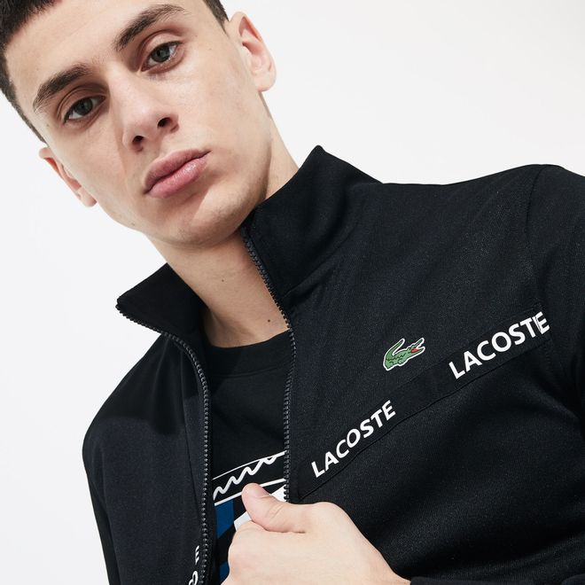 Afbeelding van Lacoste Sport Fleece Jack Black