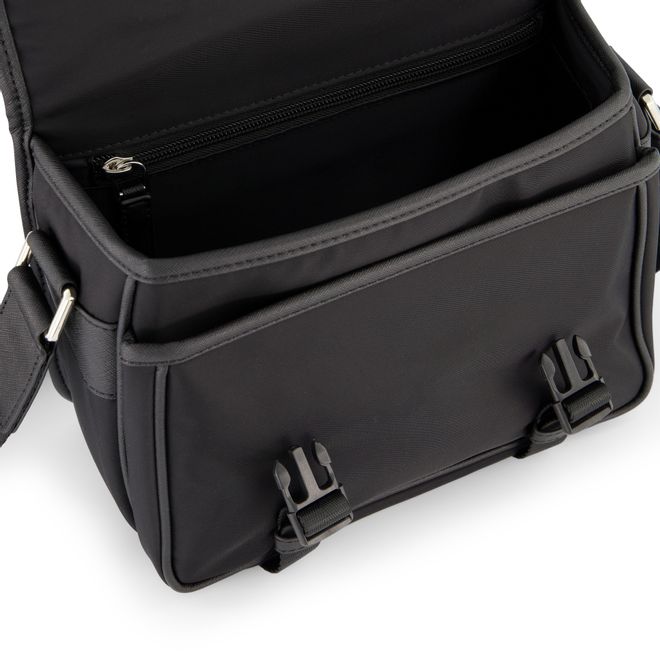 Afbeelding van Malelions Men Travis Messenger Bag Black