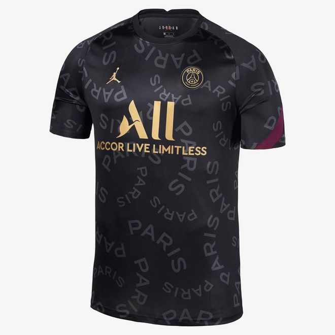 Afbeelding van Paris Saint-Germain 2020/21 Champions League Pre-Match Voetbalshirt