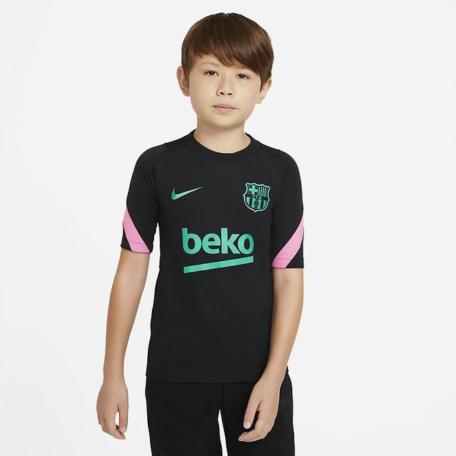 Afbeelding van FC Barcelona Warming-up Set Kids Black Pink