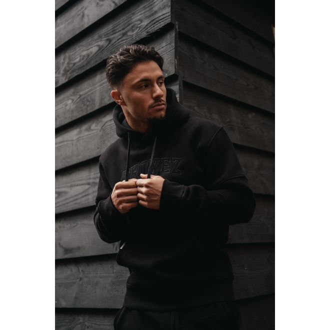 Afbeelding van Croyez Hoodie Tonal Set Black
