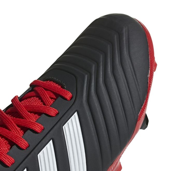 Afbeelding van Adidas Predator 18.3 FG Kids Zwart-Rood