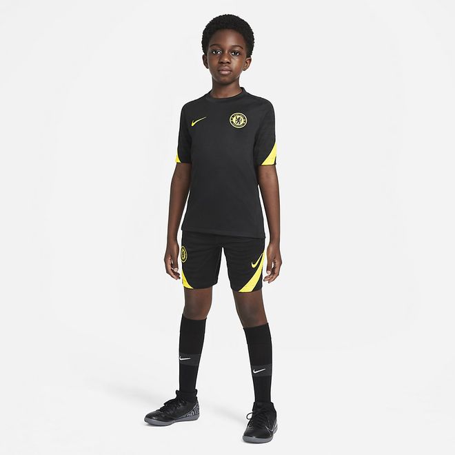 Afbeelding van Chelsea FC Strike Zomerset Kids Black Opti Yellow