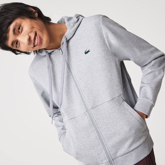Afbeelding van Lacoste Sport Sweat Set Silver Chine