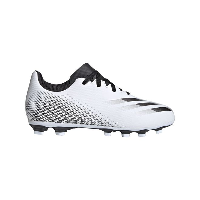 Afbeelding van Adidas X Ghosted 4 FG Kids White Silver
