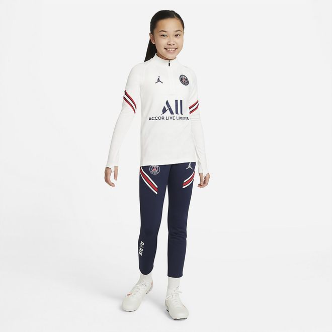 Afbeelding van Paris Saint-Germain Strike Set Kids White Midnight Navy