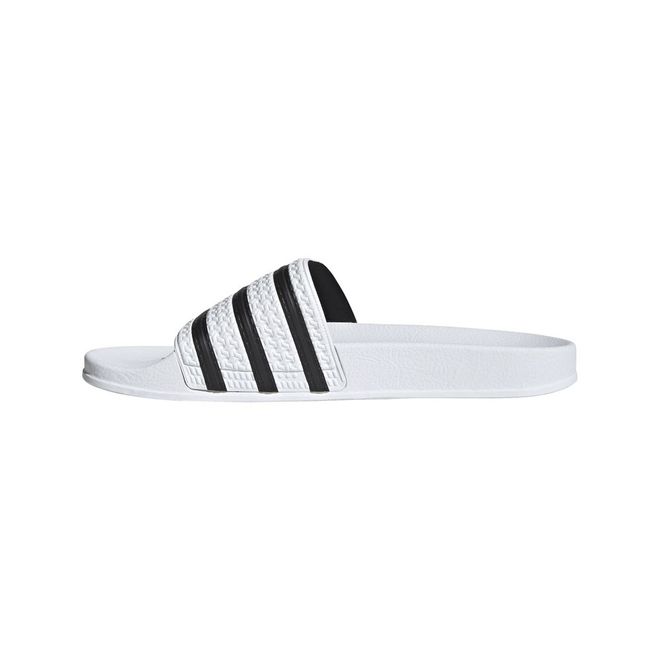 Afbeelding van Adidas Adilette Slippers White-Black