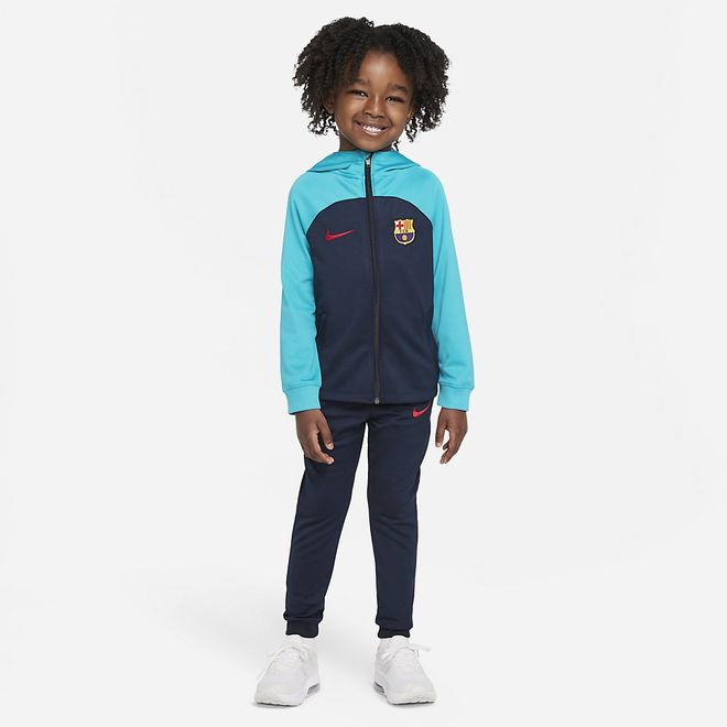 Afbeelding van FC Barcelona Strike trainingspak Little Kids Obsidian