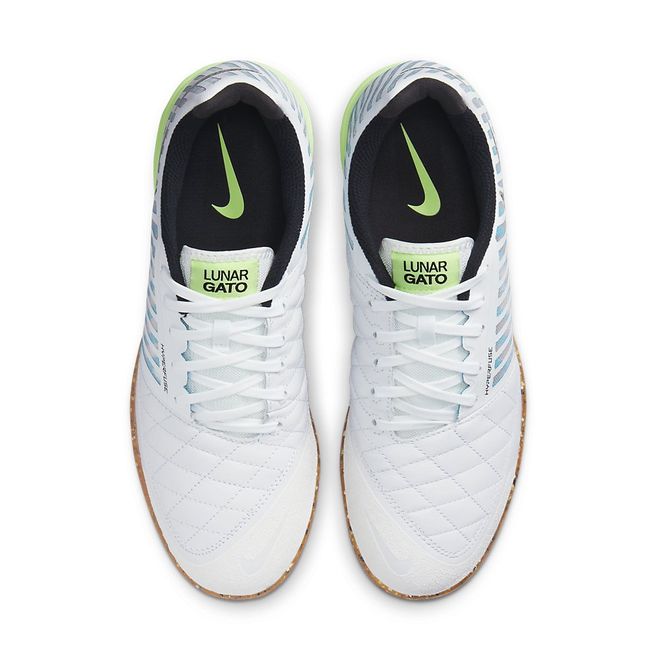 Afbeelding van Nike FC247 LunarGato II IC Black Lime
