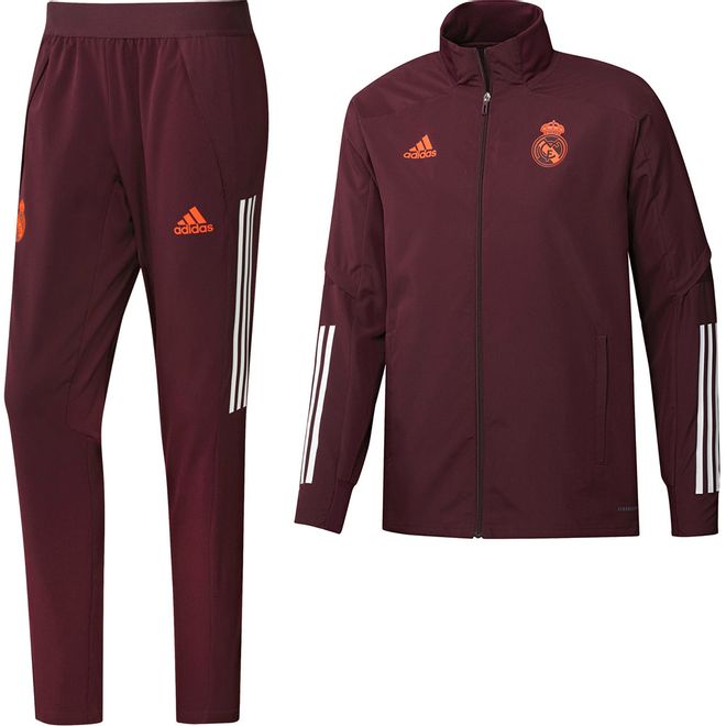 Afbeelding van Real Madrid München Presentatiepak Maroon