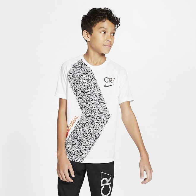 Afbeelding van Nike Dry Fit Set Kids CR7 White Black