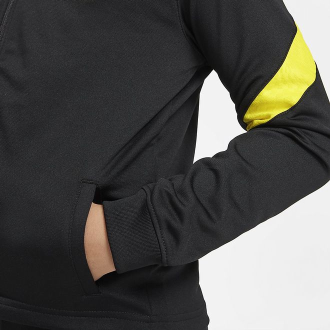 Afbeelding van Chelsea FC Strike voetbaltrainingspak met Dri-FIT voor kleuters Black Opti Yellow