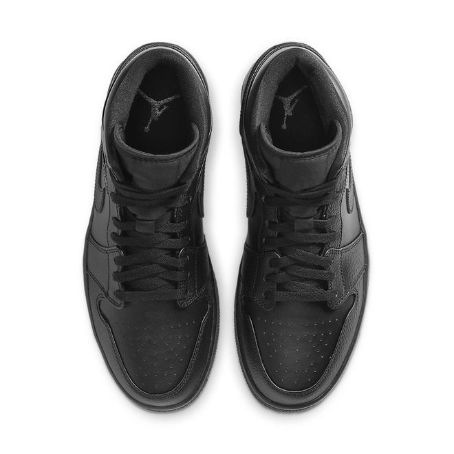 Afbeelding van Nike Air Jordan 1 Mid Triple Black