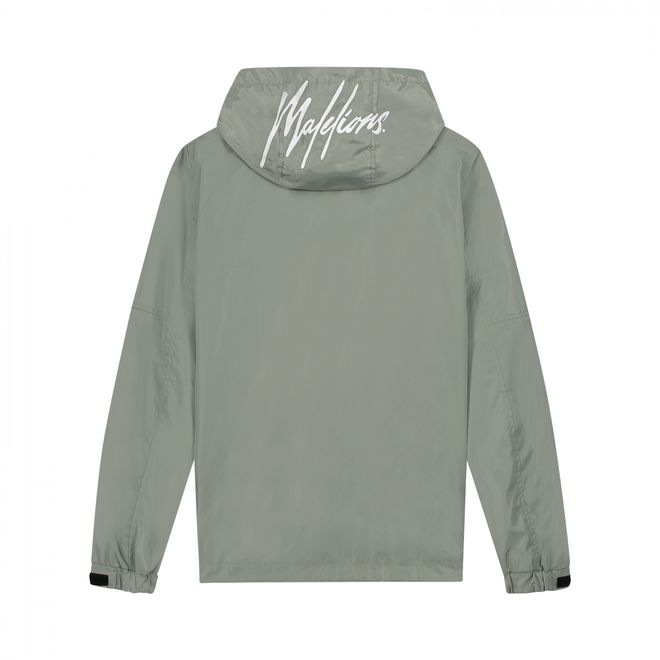 Afbeelding van Malelions Men Pocket Cargo Windbreaker Dark Sage