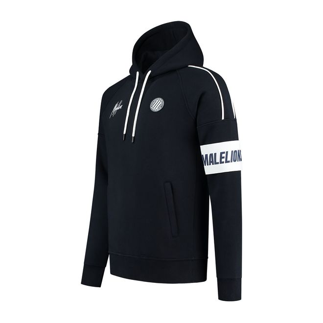 Afbeelding van Malelions Sport Coach Hoodie Set Navy White