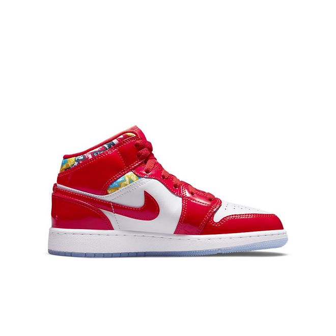 Afbeelding van Nike Air Jordan 1 Mid SE Kids Chile Red
