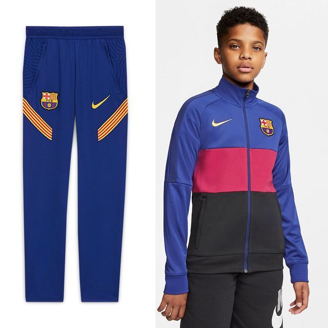 Afbeelding van FC Barcelona Dri-FIT Trainingspak Kids Noble Red
