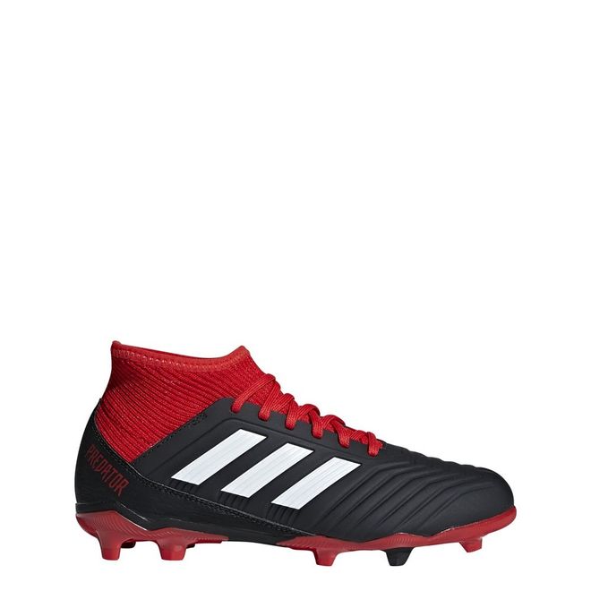Afbeelding van Adidas Predator 18.3 FG Kids Zwart-Rood