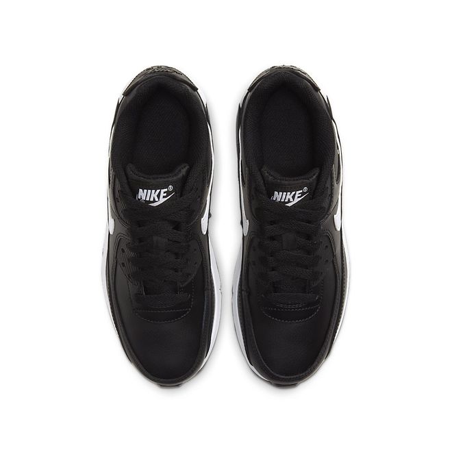 Afbeelding van Nike Air Max 90 Kids Leather Black White