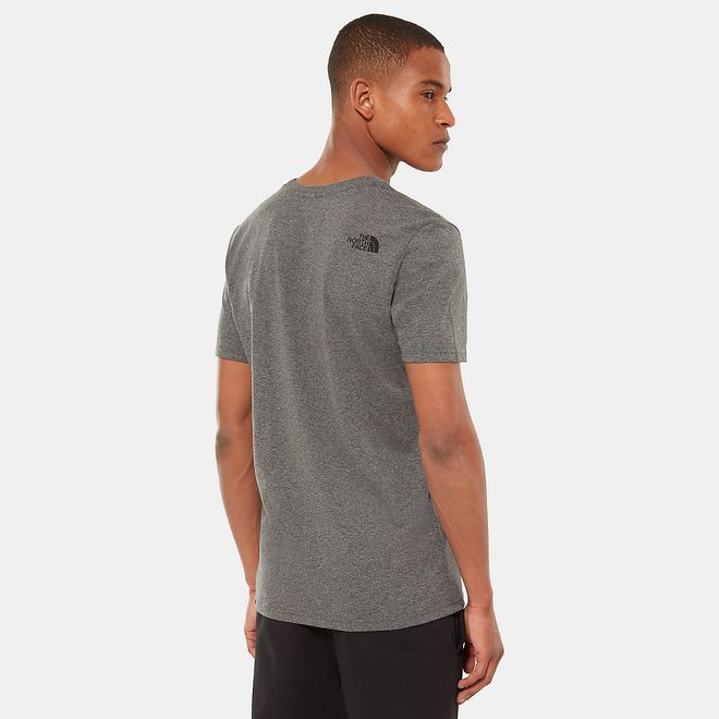 Afbeelding van The North Face Simple Dome T-Shirt Medium Grey Heather