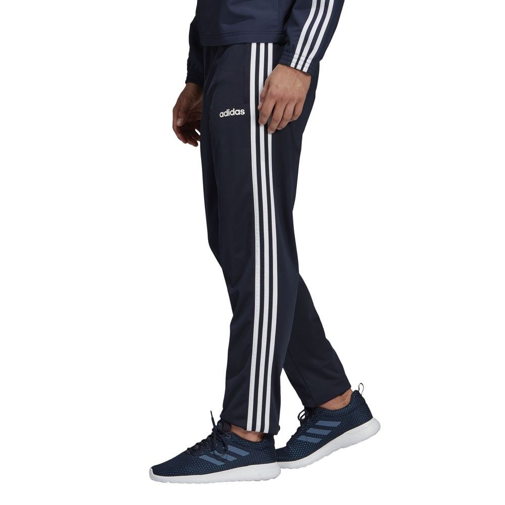 Adidas Essentials 3 Stripes Trainingspak Blauw Adidas Essentials 3 Stripes Trainingspak Blauw