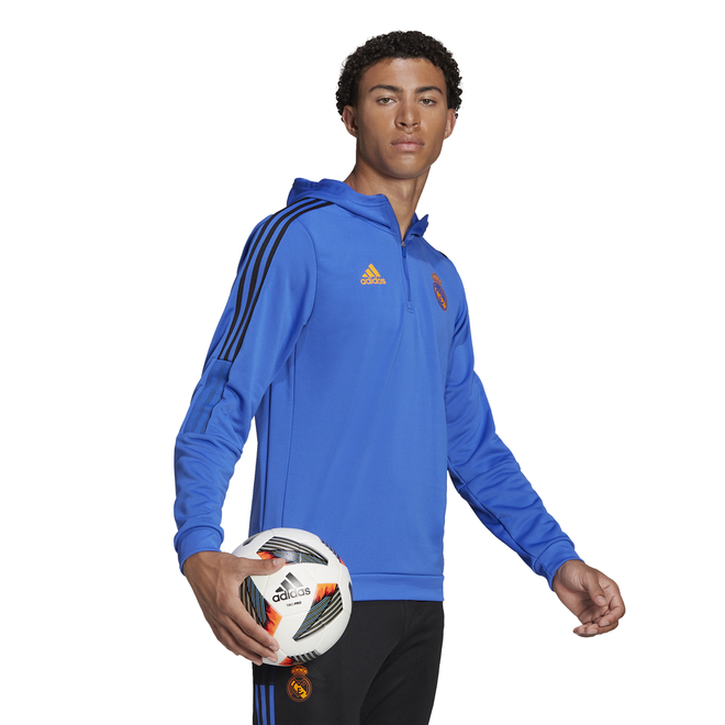 Afbeelding van Real Madrid Tiro 21 Hooded Trainingspak Blue