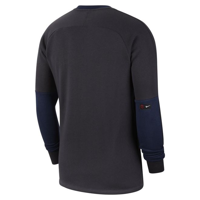 Afbeelding van Paris Saint-Germain Fleece Crew Set Oil Grey