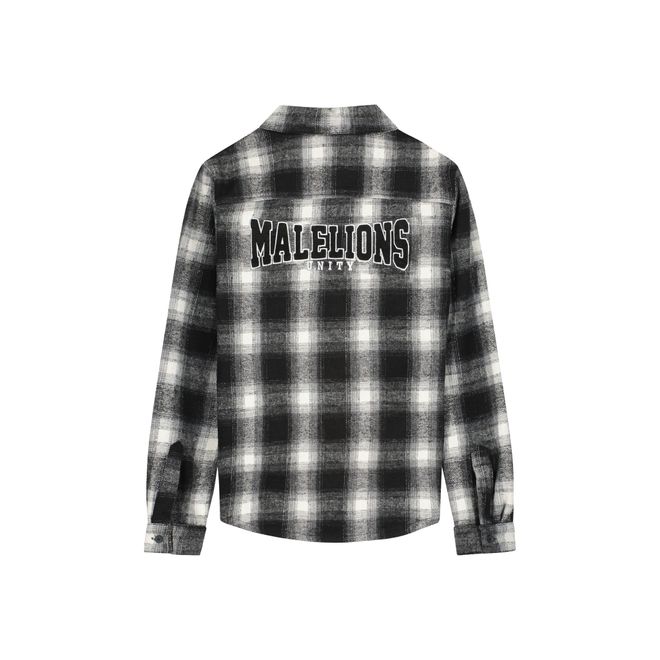 Afbeelding van Malelions Men Unity Flannel Black Cream