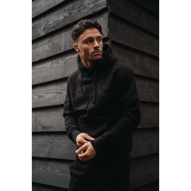Afbeelding van Croyez Hoodie Tonal Set Black