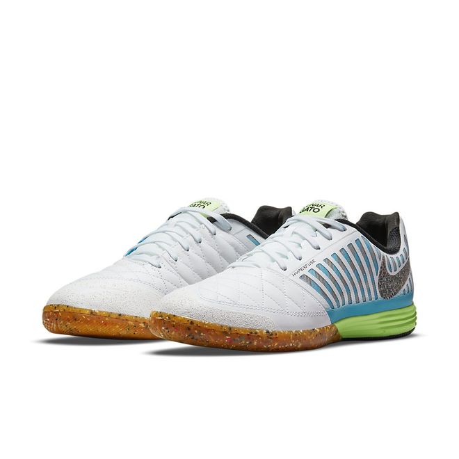 Afbeelding van Nike FC247 LunarGato II IC Black Lime