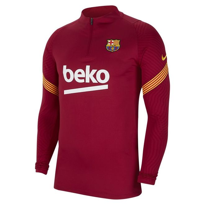 Afbeelding van FC Barcelona Dri-FIT Strike Drill Set Noble Red